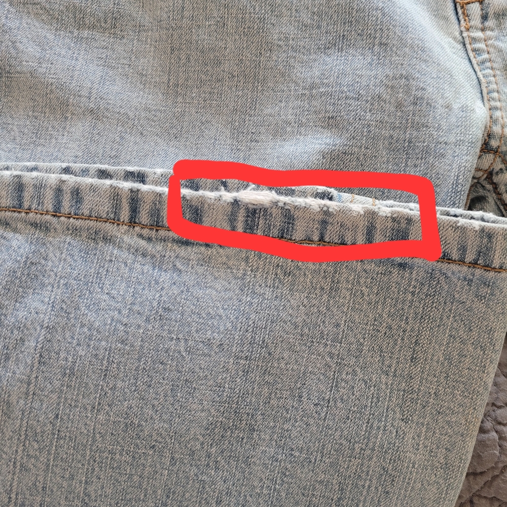 Women's Victoria Secret Bootcut London Jean With Butt Lift Panel Size 2 - Picture 12 of 12